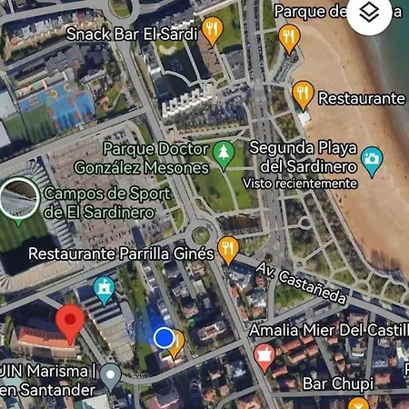 Apartment Apto Con Parking En 2a Playa De El Sardinero *